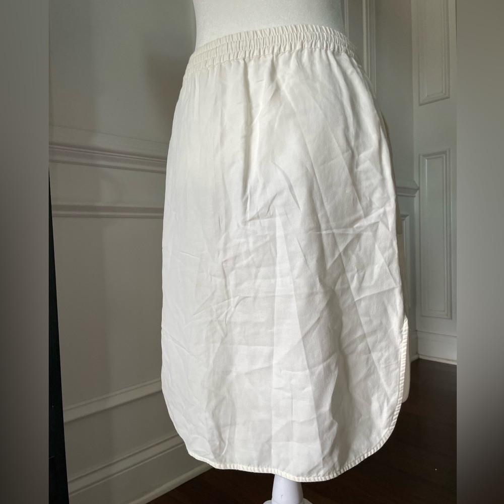 Vince Skirt - Button-Front White Size XSmall - Picture 4 of 6